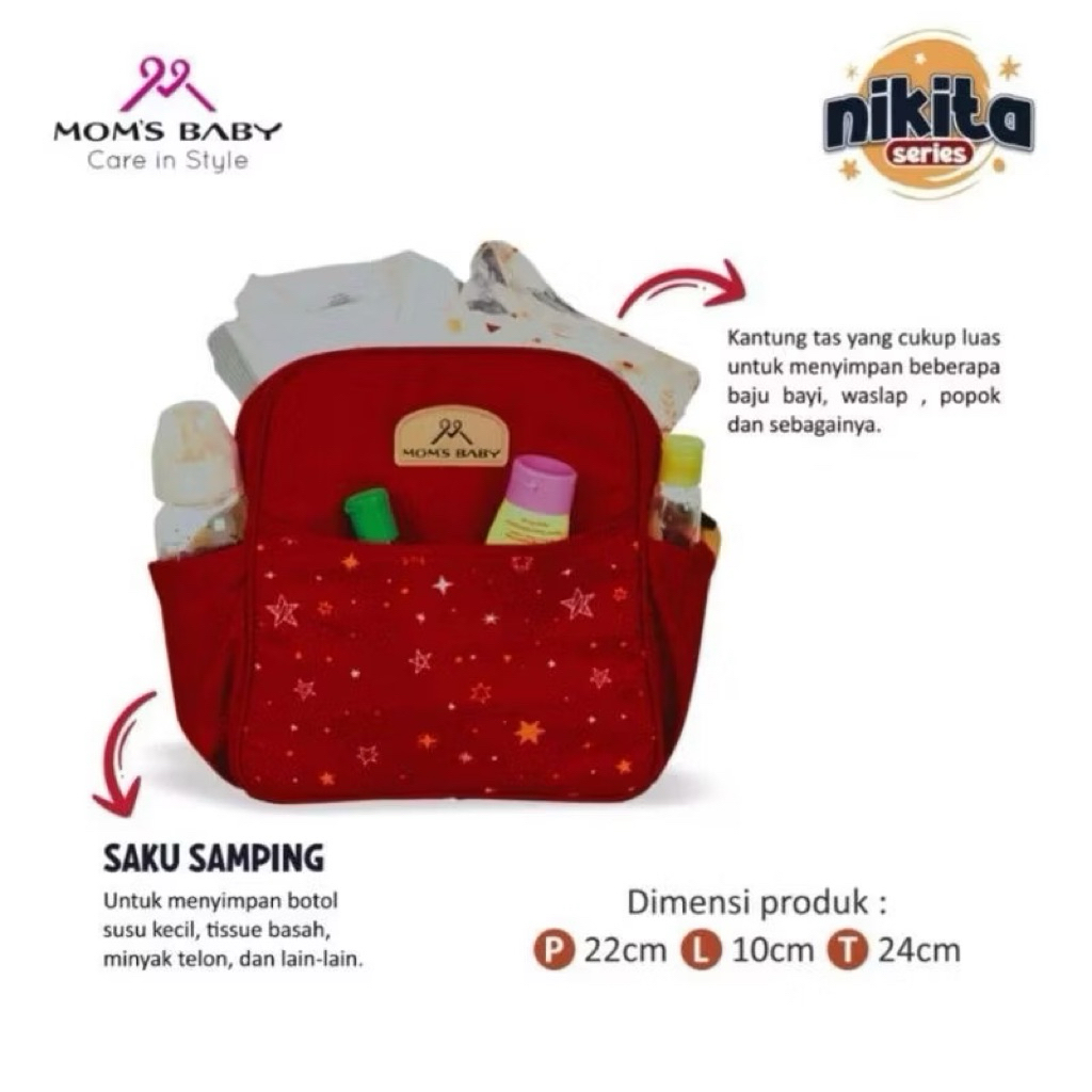 Tas Bayi kecil Moms Baby MBT-3071