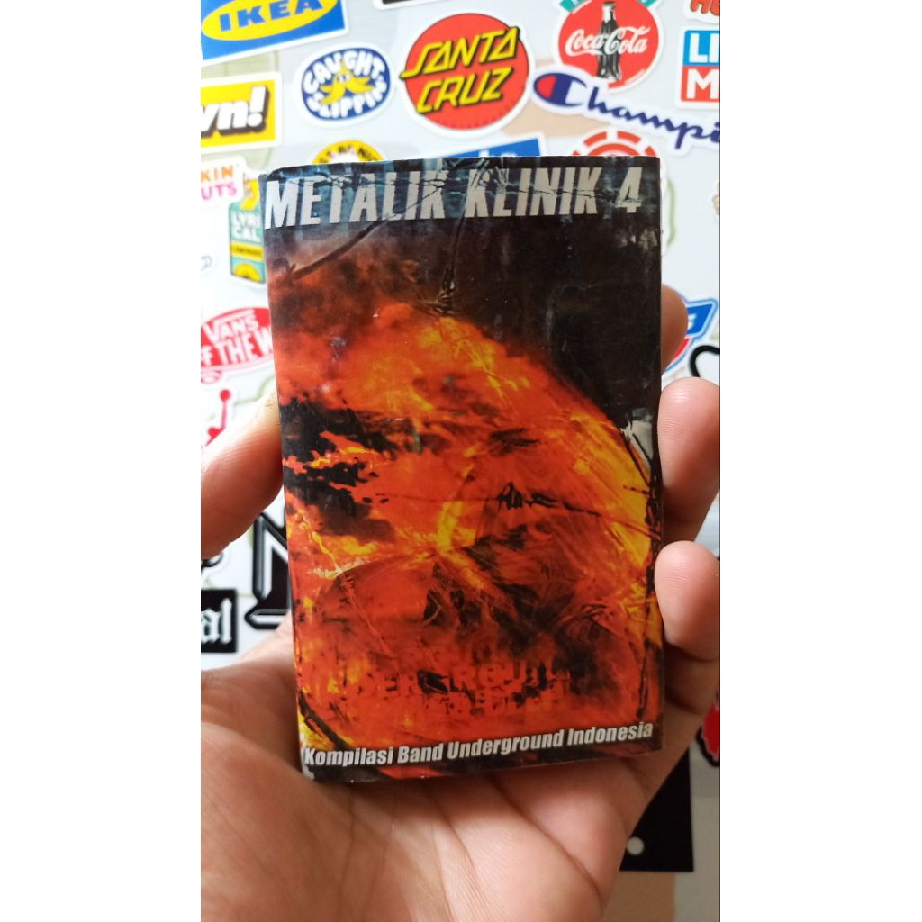 Kaset Pita Kompilasi Metalik Klinik 4 - Kompilasi Band Underground Indonesia