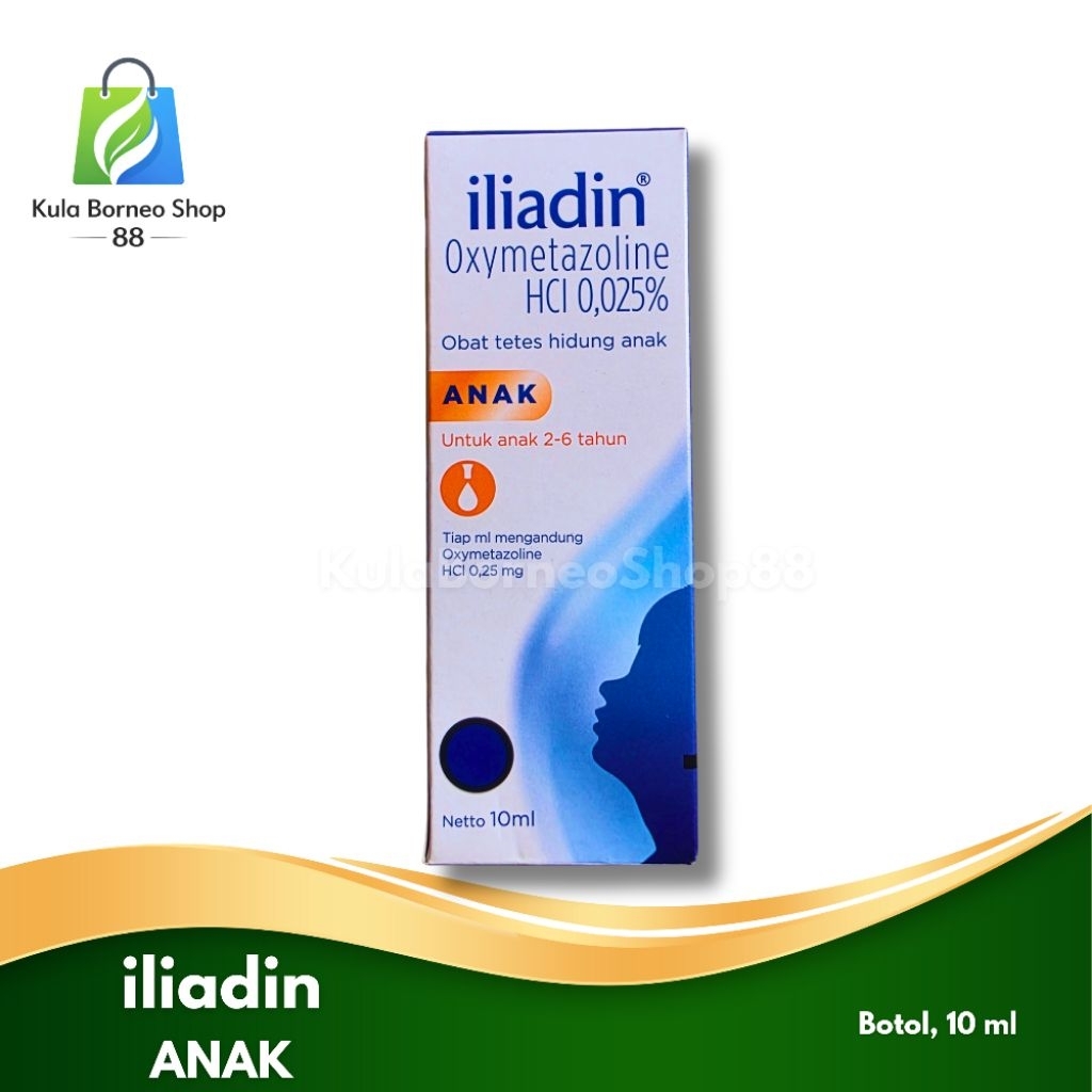 Iliadin Anak Drop - Obat tetes hidung