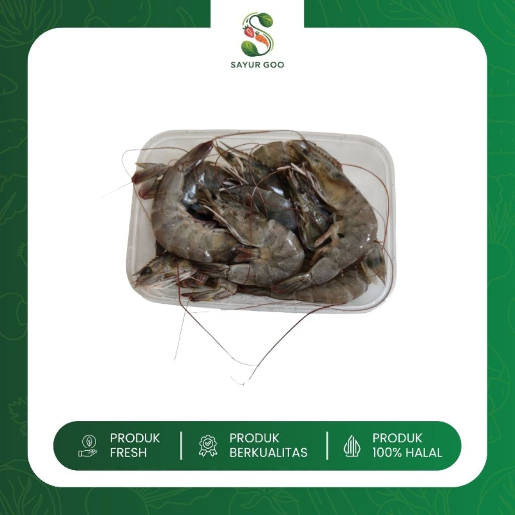 Udang Jumbo Vanamei 500gr