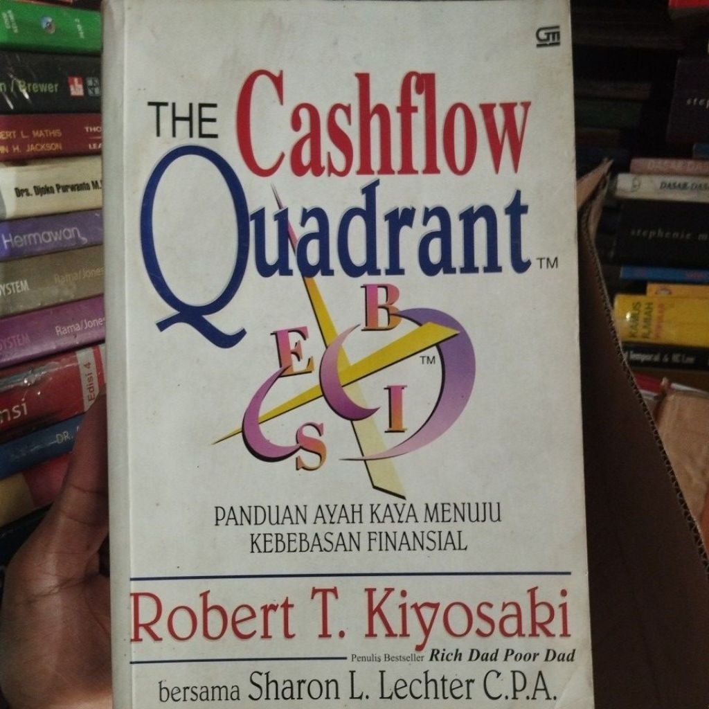 Buku Motivasi The Cashflow Quadrant - Robert (Original)