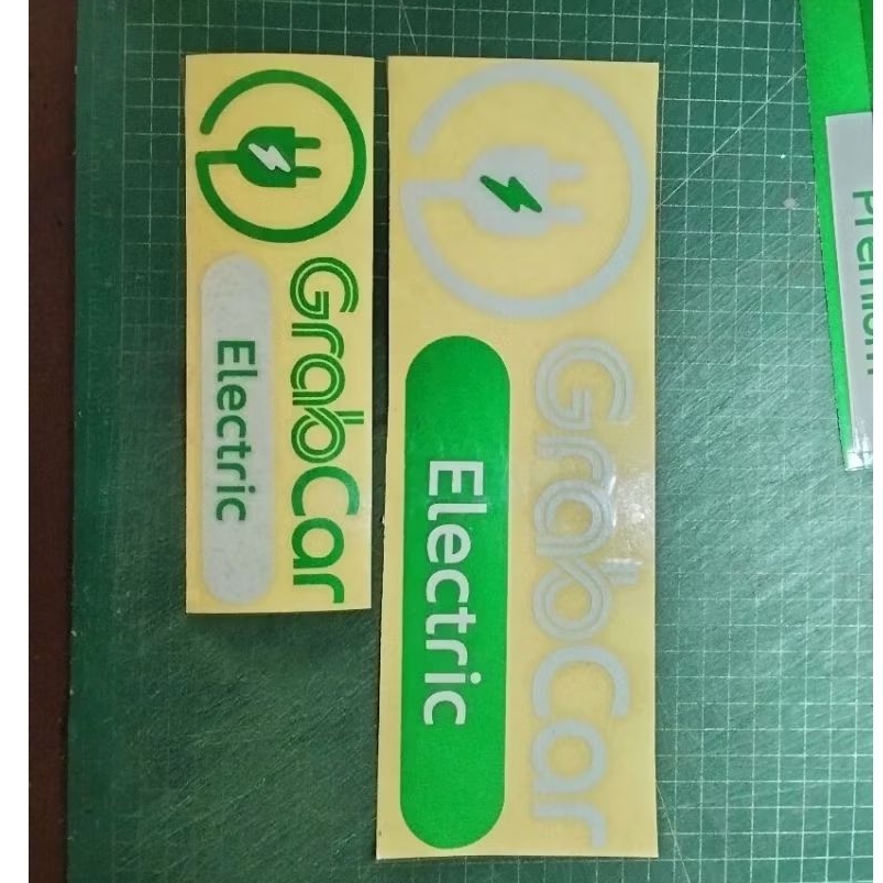 Cutting sticker grab car electric