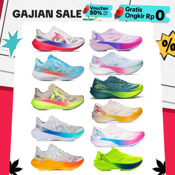 HYPERGLIDE 4.0 - SEPATU RUNNING ORTUSEIGHT - HYPERGLIDE 4.0 - HYPERGLIDE 3.1 - 100%