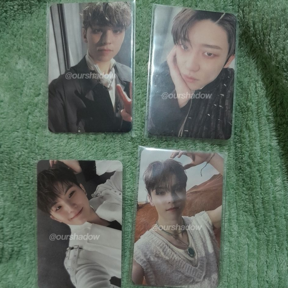 PHOTOCARD PC FACE THE SUN SHADOW SEVENTEEN OFFICIAL – Minghao, Woozi, Vernon