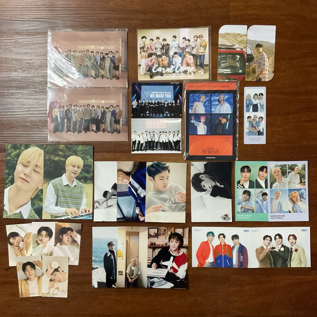 seventeen lawson print we make you happy camp carat haru ode to you oty anniversary exhibition limit
