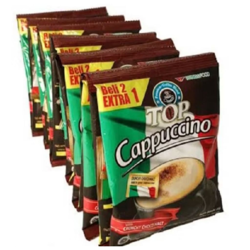 kopi top cappuccino 15 sachet