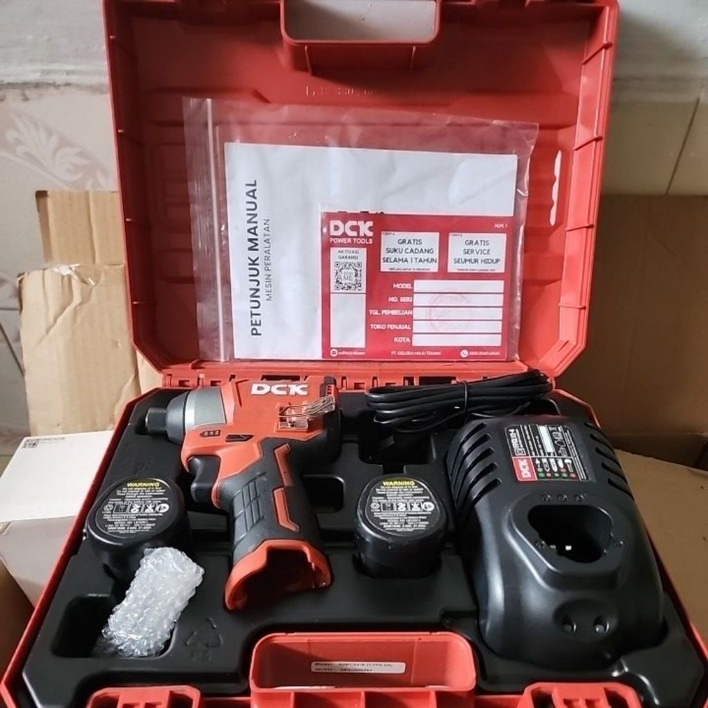 (Second)  DCK KDPL04-8 Cordless Brushless Impact Driver 140Nm