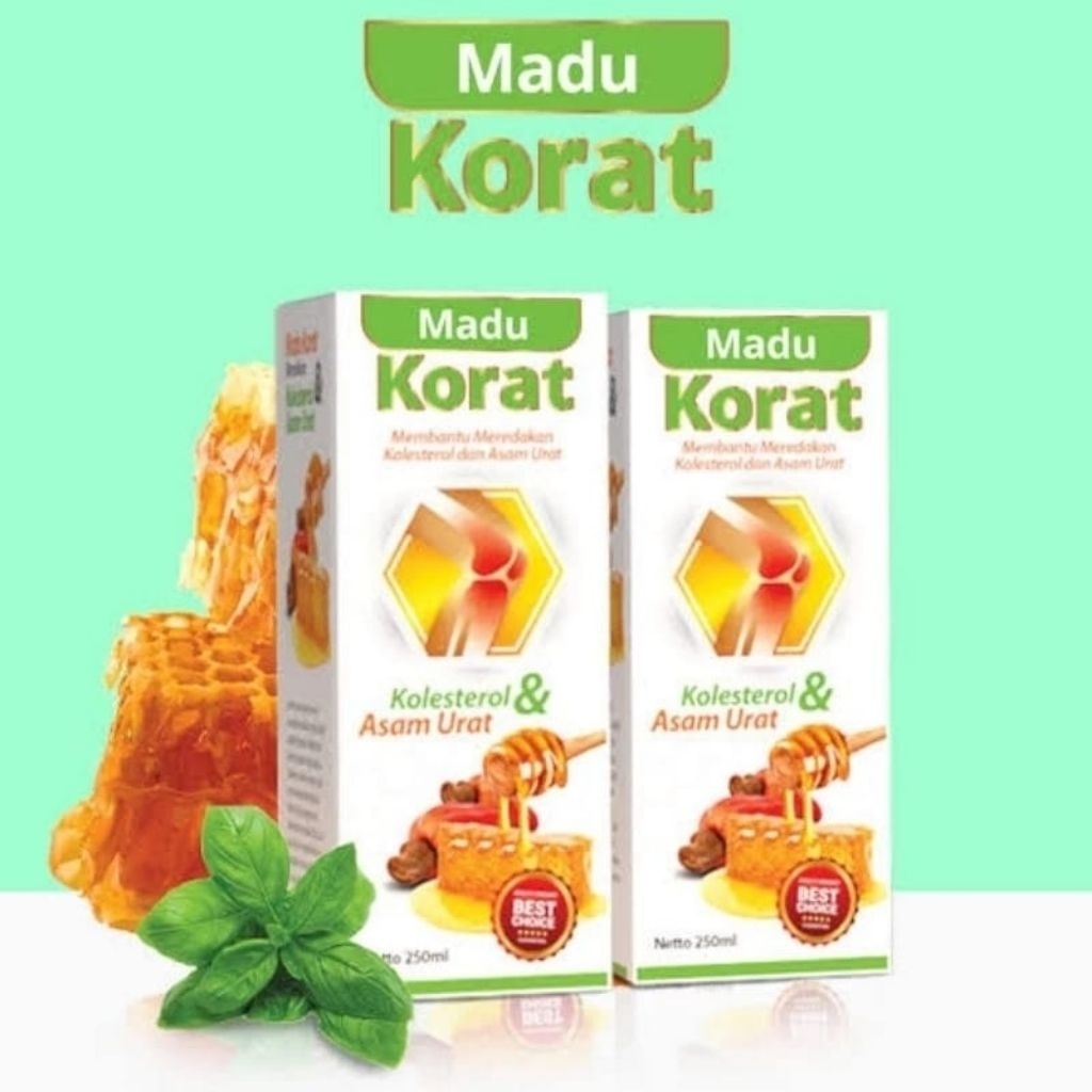 Madu Korat Penurun Kolesterol Dan Asam Urat Original