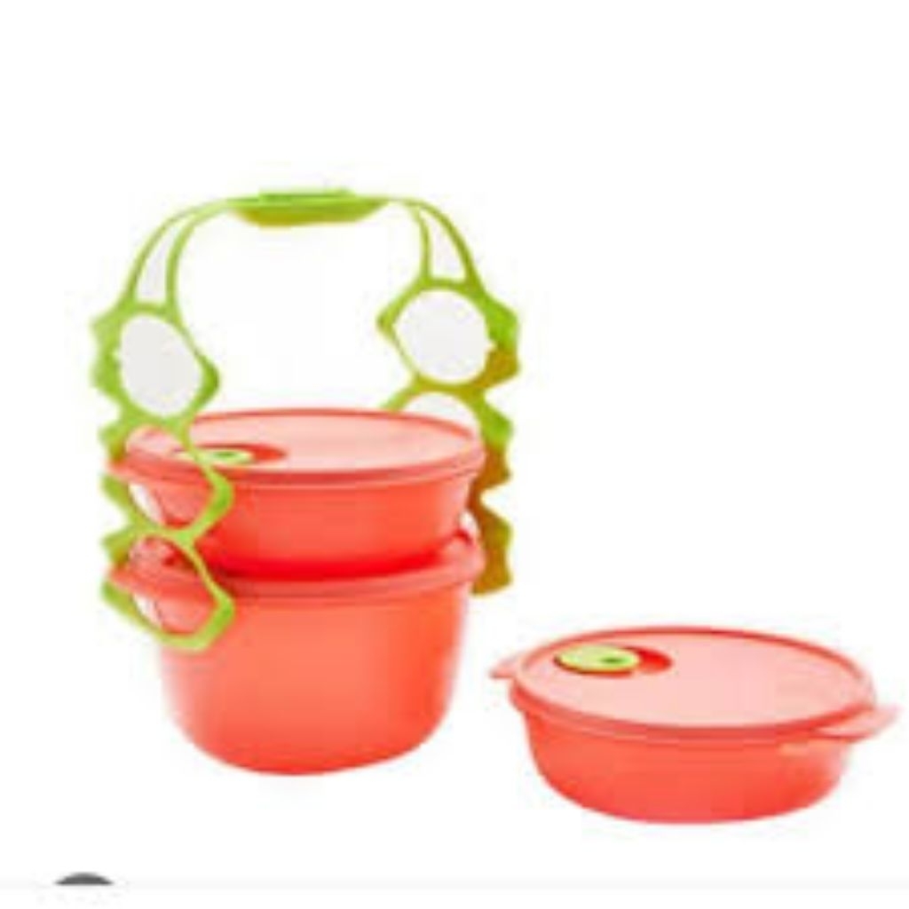 Rantang carry all bowl guava tupperware Ori#Tupperware