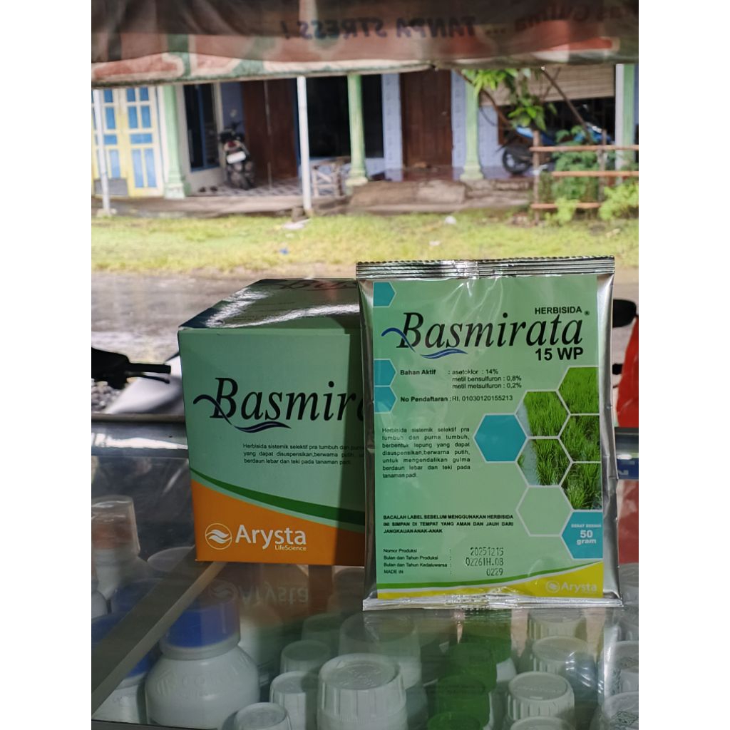 BASMIRATA 15WP - Herbisida Sistemik Selektif Pra Tumbuh