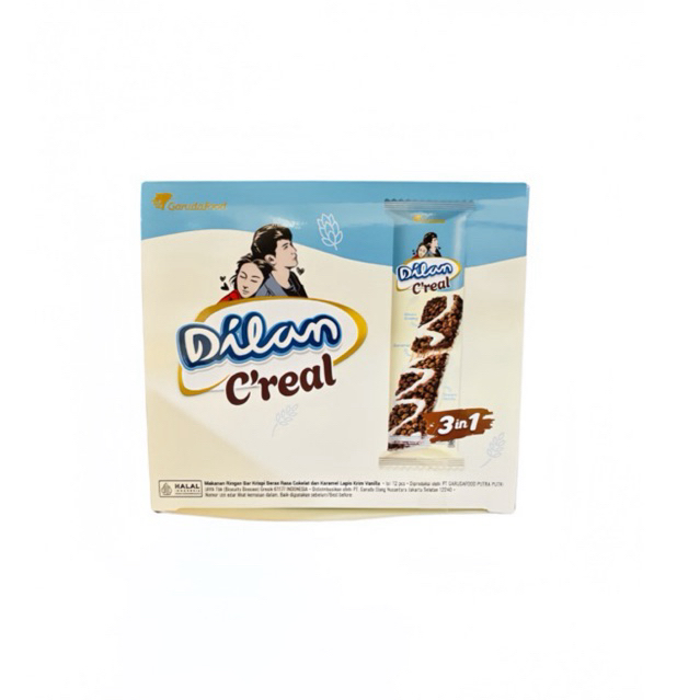 Dilan C'real 3 in 1 Coklat  12 x 18g