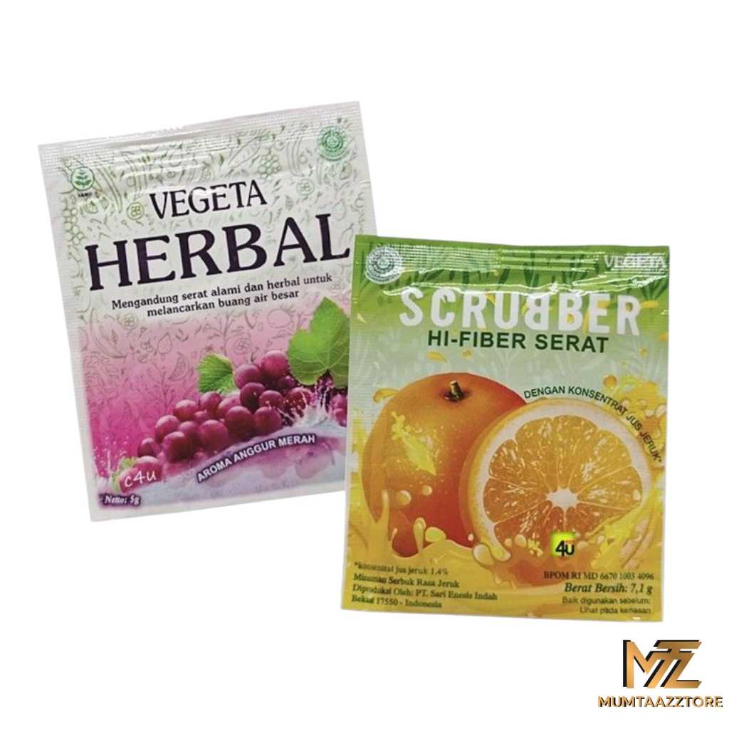 MUMTAAZZTORE ENESIS VEGETA HERBAL VEGETA JERUK SCRUBBER