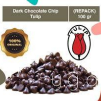 [SDW] pekanbaru/100 Gram Eceran Tulip Choco Chip - Bahan Baking