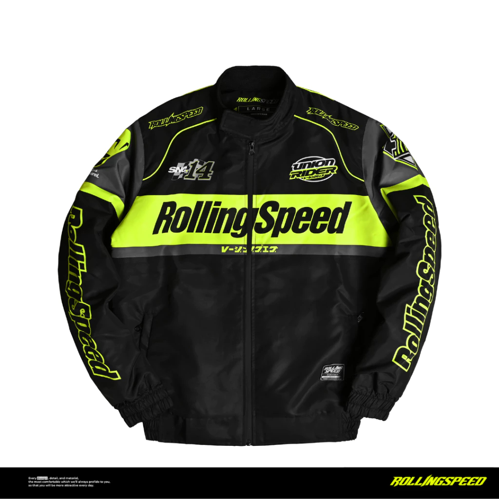 Jacket Rollingspeed - Jacket Parasut Anti Air Pria/Wanita