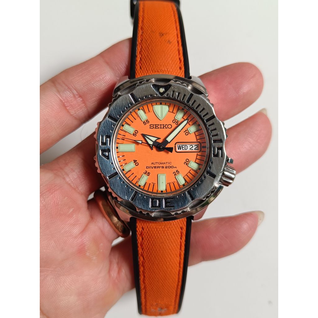 Seiko monster gen 1 SKX781 original bekas bagus normal semua siap pakai mewah