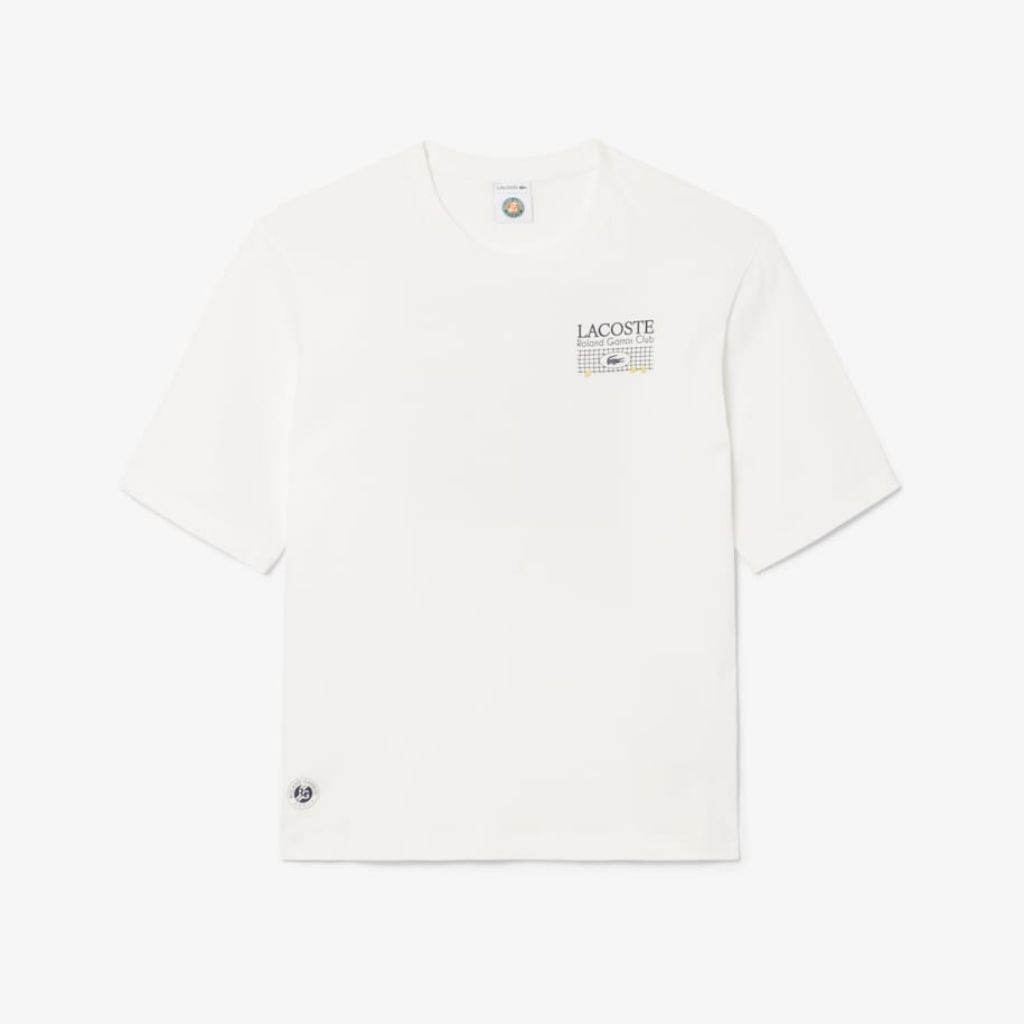 Lacoste Men's Roland-Garros Edition Graphic T-shirt Kaos Pria