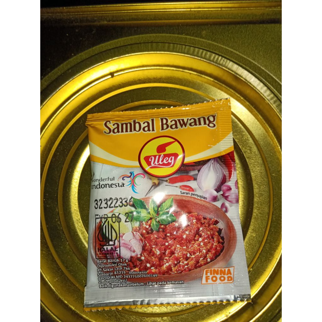 Finna Sambal Uleg Sambal Bawang 17gr