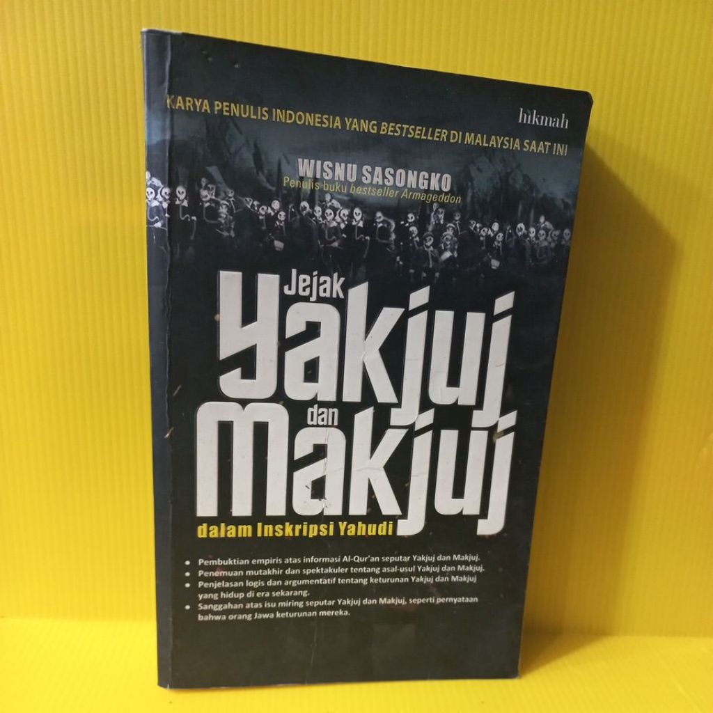 buku Jejak Yakjud dan Makjuj dalam inskripsi Yahudi second