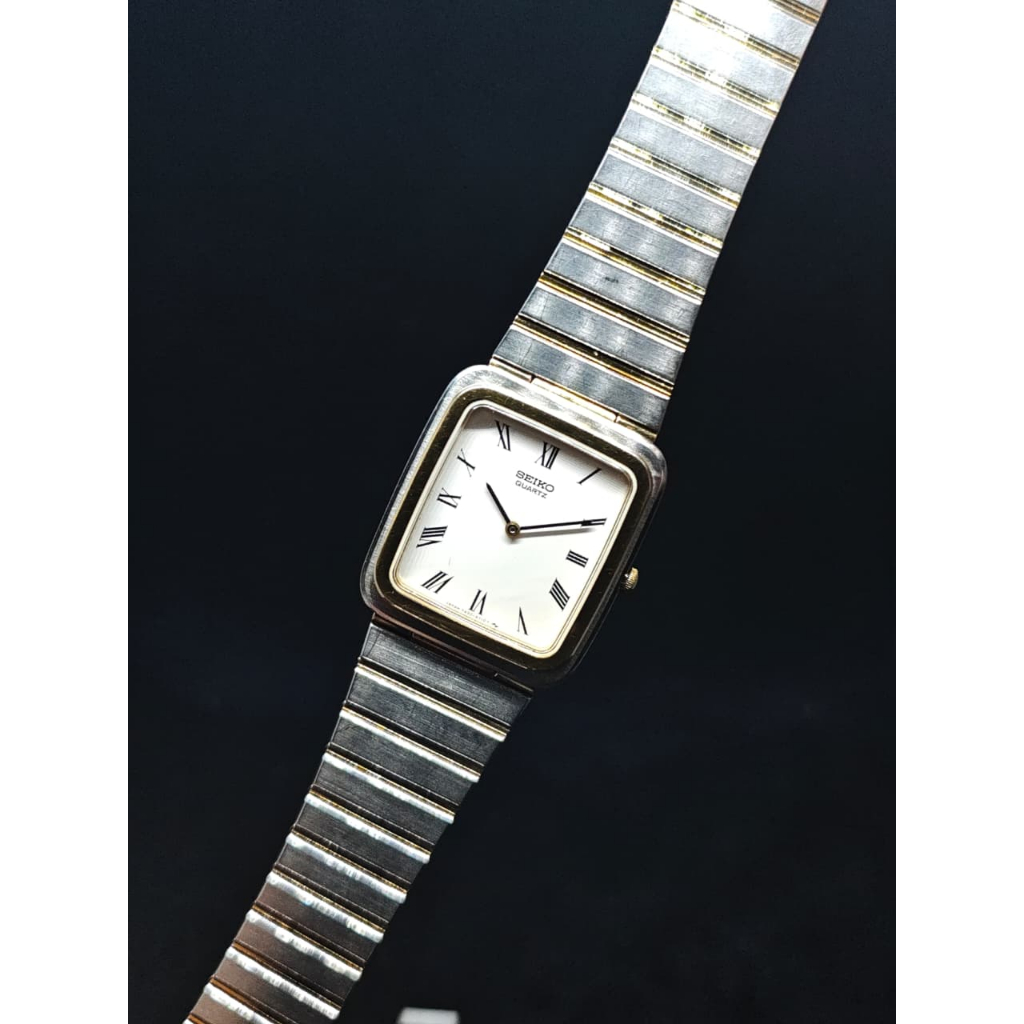 Vintage Seiko Tank Two-tone Roman Dial