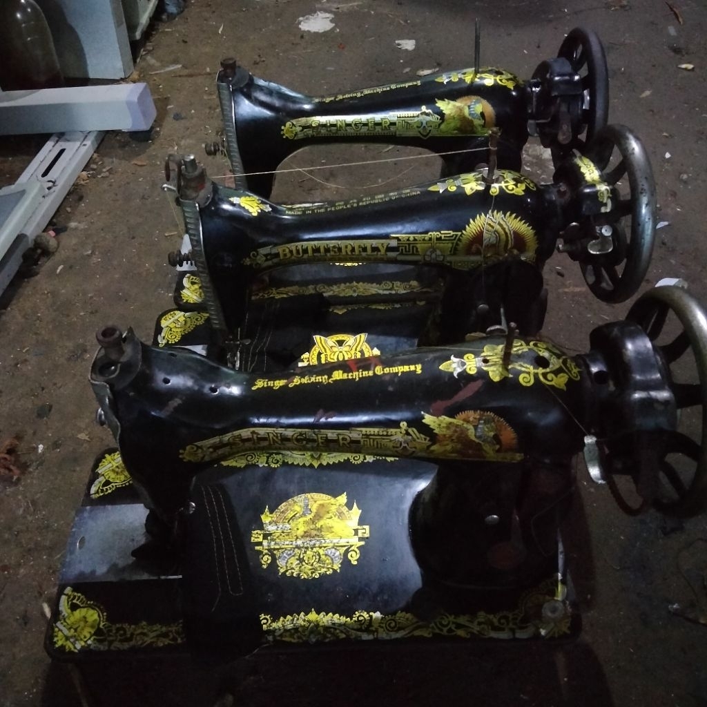 mesin jahit tradisional seken