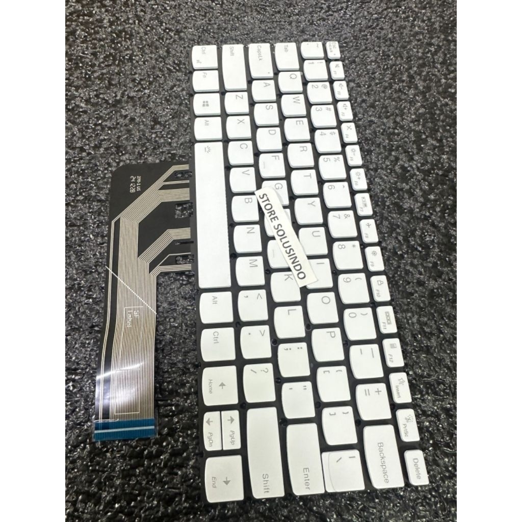 KEYBOARD LAPTOP LENOVO YOGA SLIM 7 CARBON PUTIH BACKLIGHT