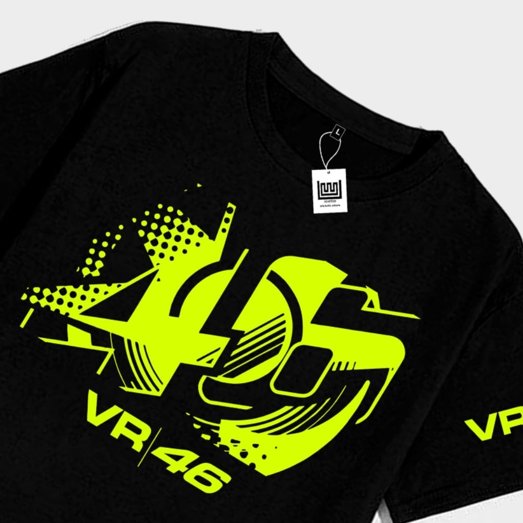 Kaos Motor Otomotif Moto gp VR 46 regular fit original premium