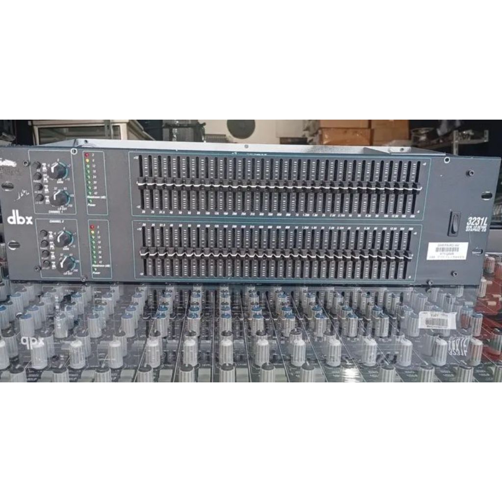 original USA DBX 3231L 3231 L no klark teknik BSS XTA equalizer