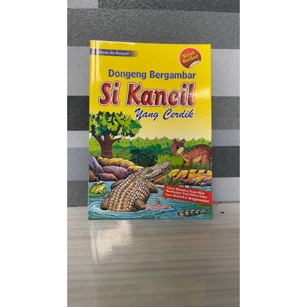 BUKU SI KANCIL BERWARNA DAN HOLOGRAM CERAH TEBAL