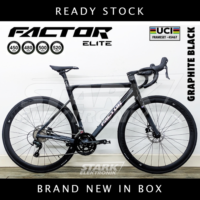 Pacific FACTOR ELITE 700C Alloy 6061 UCI Roadbike Sepeda Balap