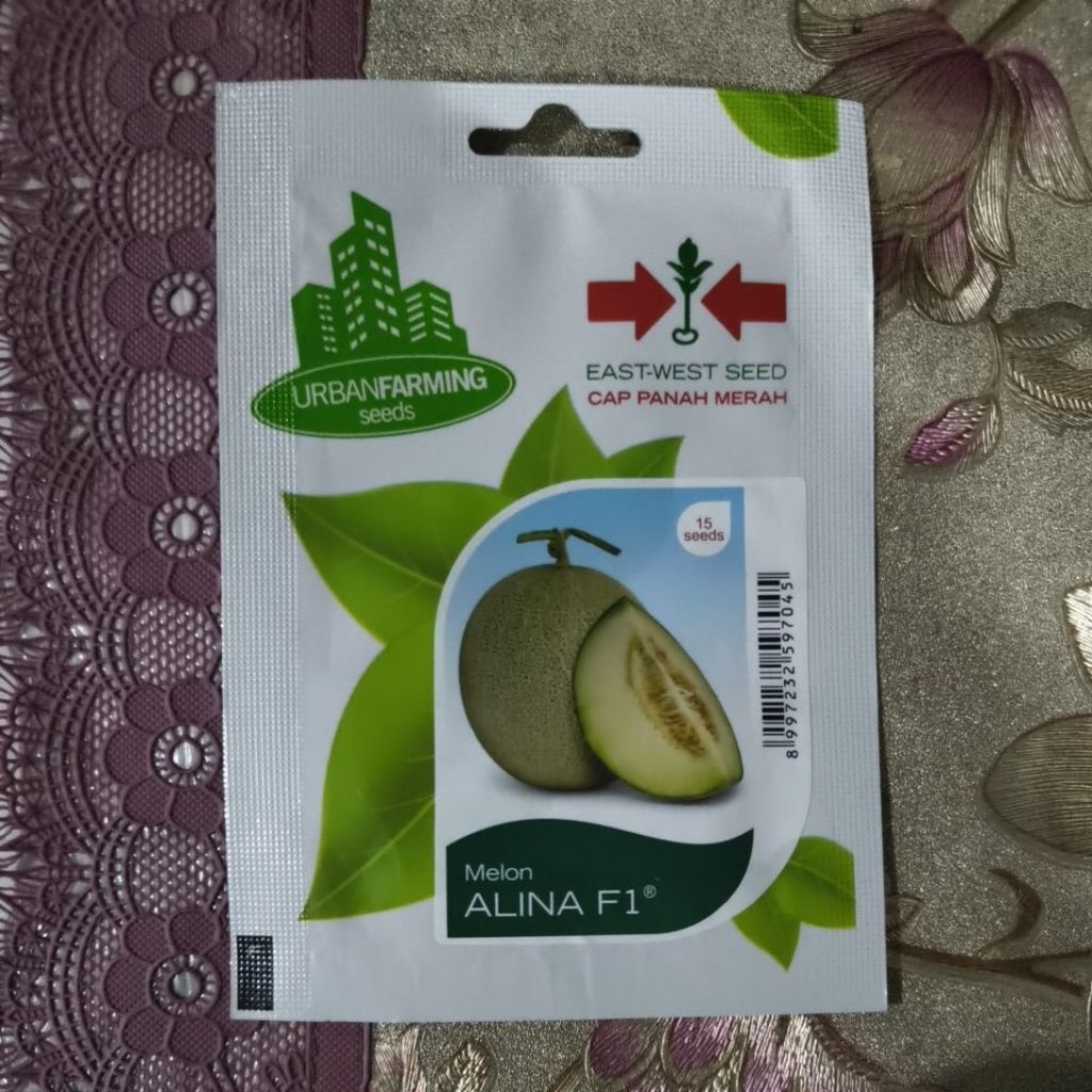 Benih Melon Hibrida Alina F1 15 Biji