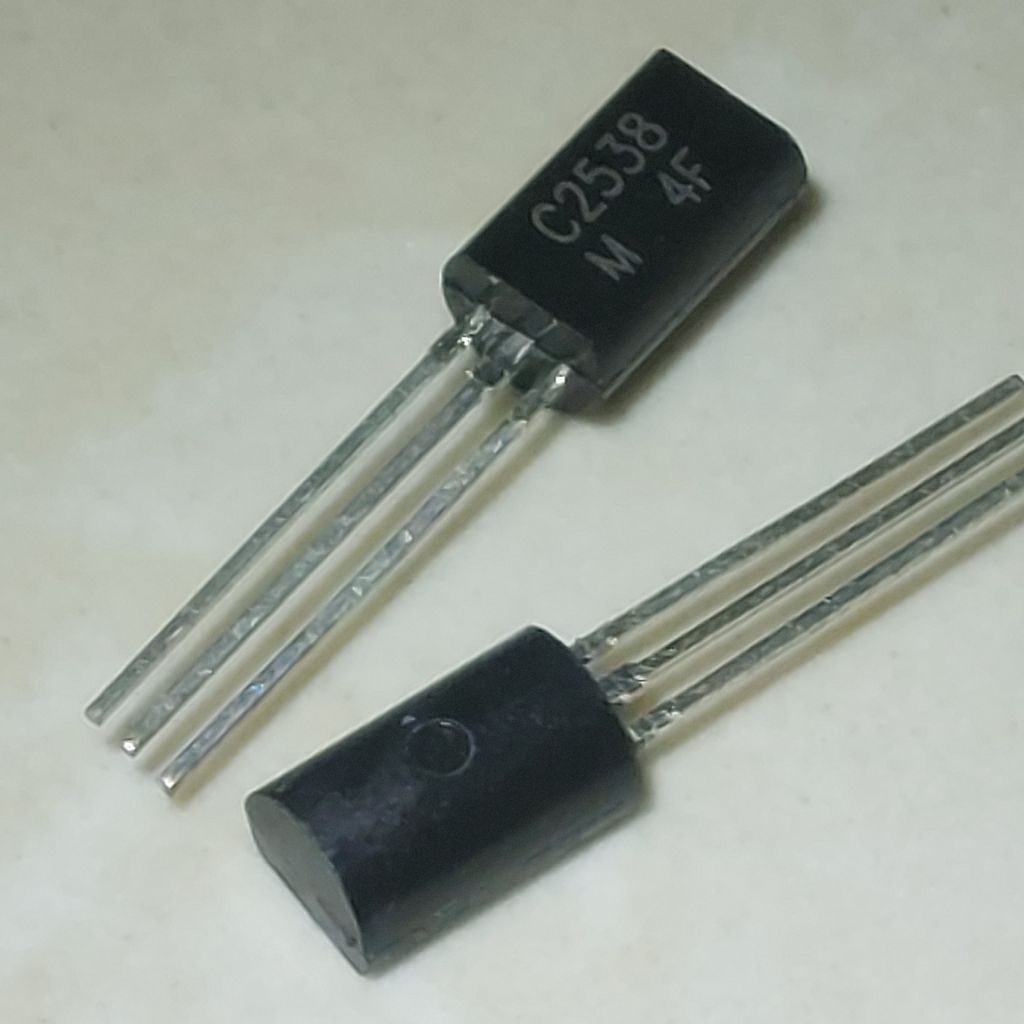 2 Buah 2Pcs C2538 To-92L 2SC2538 2SC 2538 RF Power NPN Transistor VHF Band Amplifier Epitaxial Plana