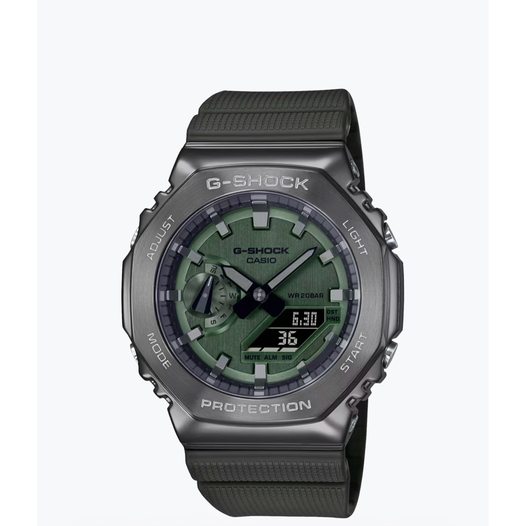 JAM TANGAN PRIA G SHOCK GM-2100B-3ADR ORIGINAL