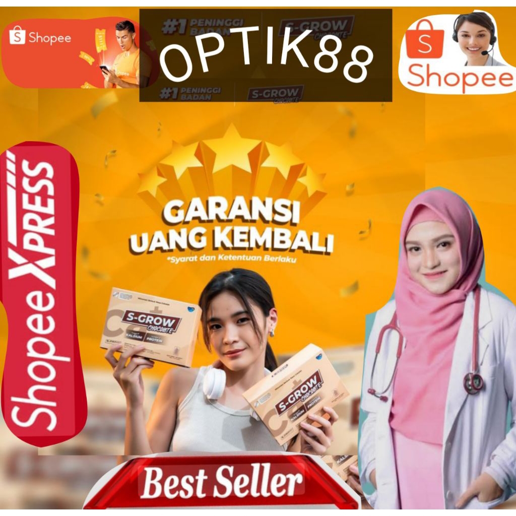 S-GROW SUSU COKLAT ORIGINAL