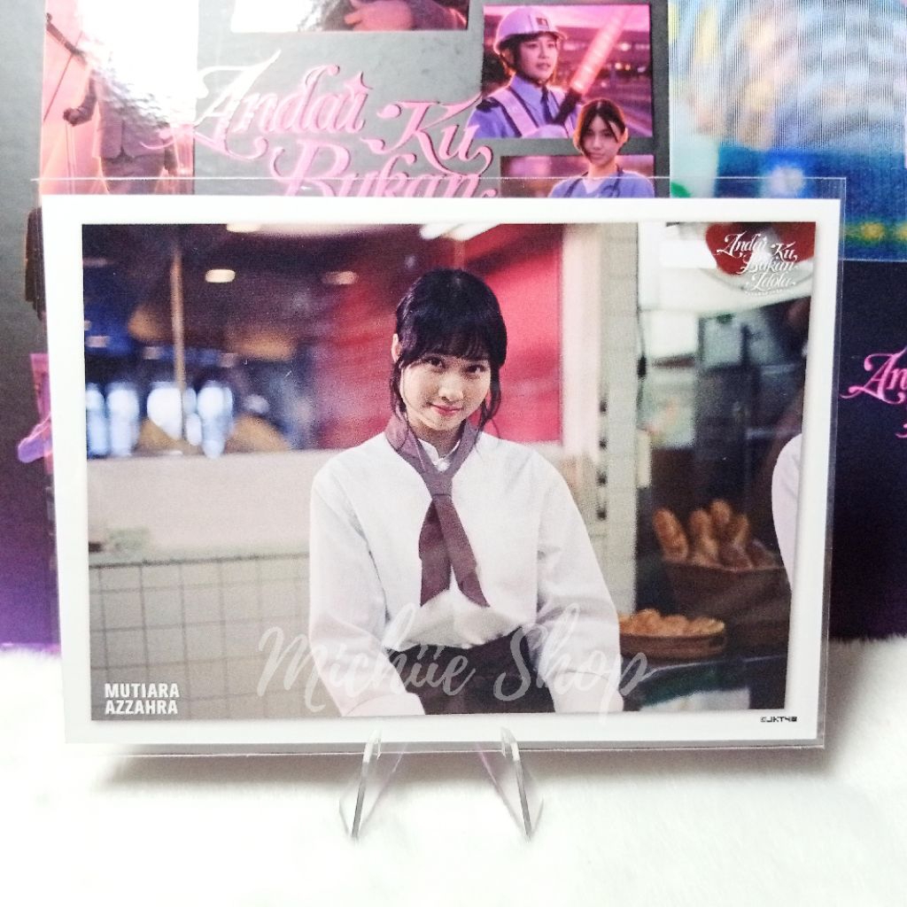 Postcard Muthe JKT48 Andai Ku Bukan Idola Official | Postcard JKT48 Muthe Andai Ku Bukan Idola