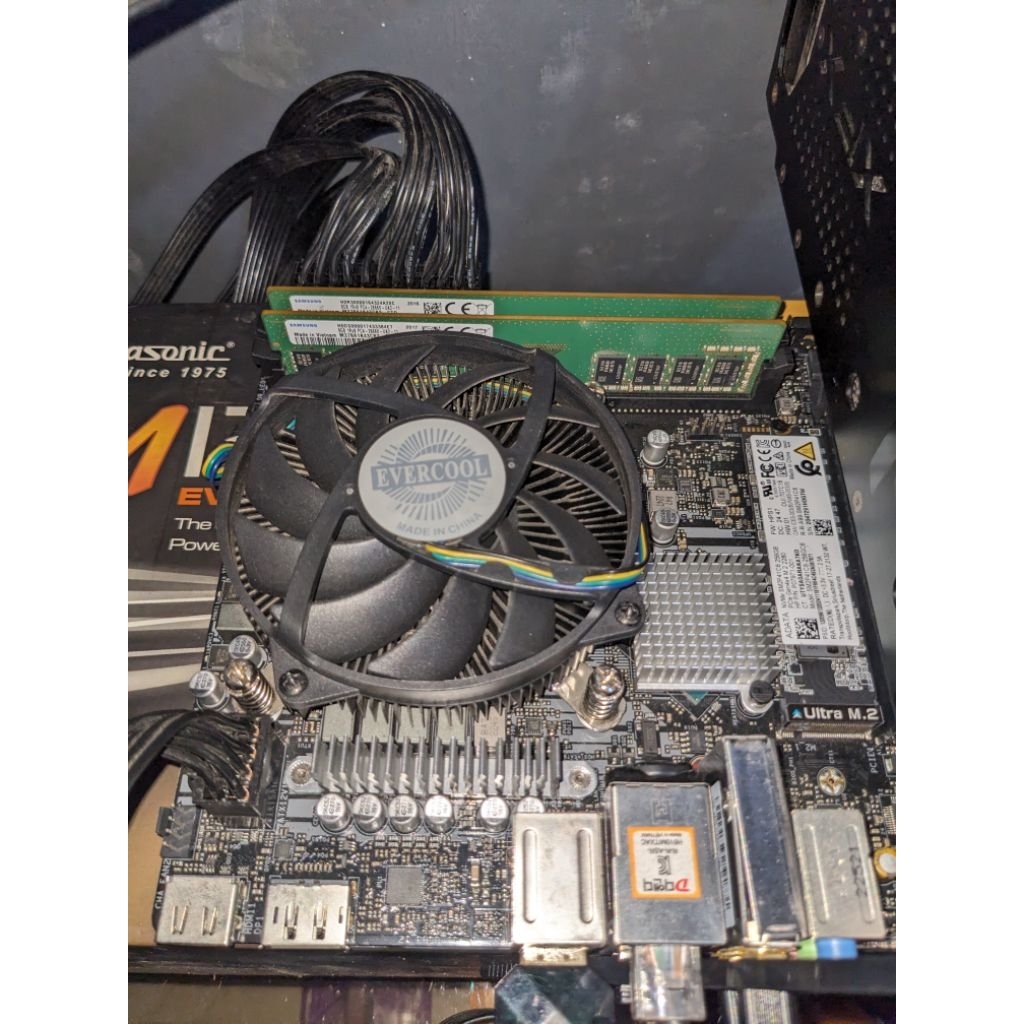 paket mobo ASRock h610itx wifi + I3 12100f