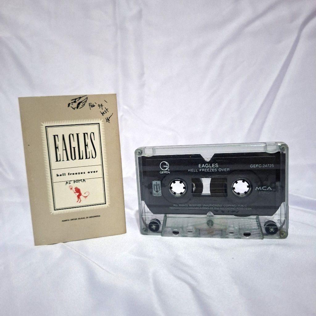 Kaset Pita The Eagles - Hell Freezes Over