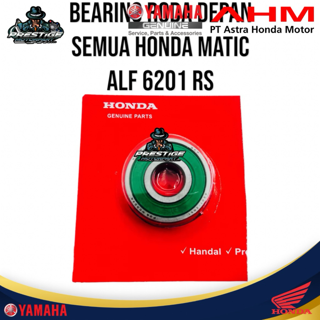 BEARING 6201 HONDA BEARING RODA DEPAN BEAT VARIO SCOOPY SPACY BEAT BEW ORIGINAL HONDA