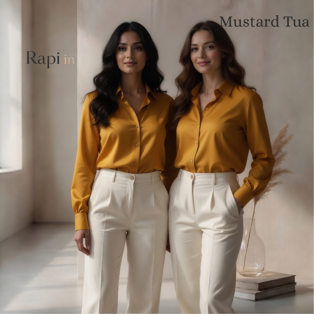 Kemeja Wanita Rayon Twill Premium Adem Jatuh Rapi - Rapi.in