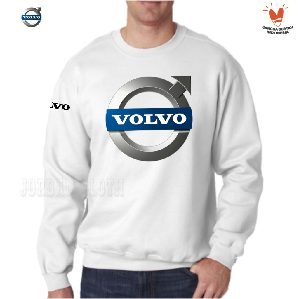 Sweater Jaket Hoodie Volvo Emblem