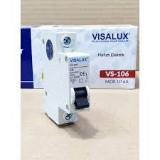 MCB 10A/20A/4A/16A/25A/6A Broco Visalux (BEKAS)