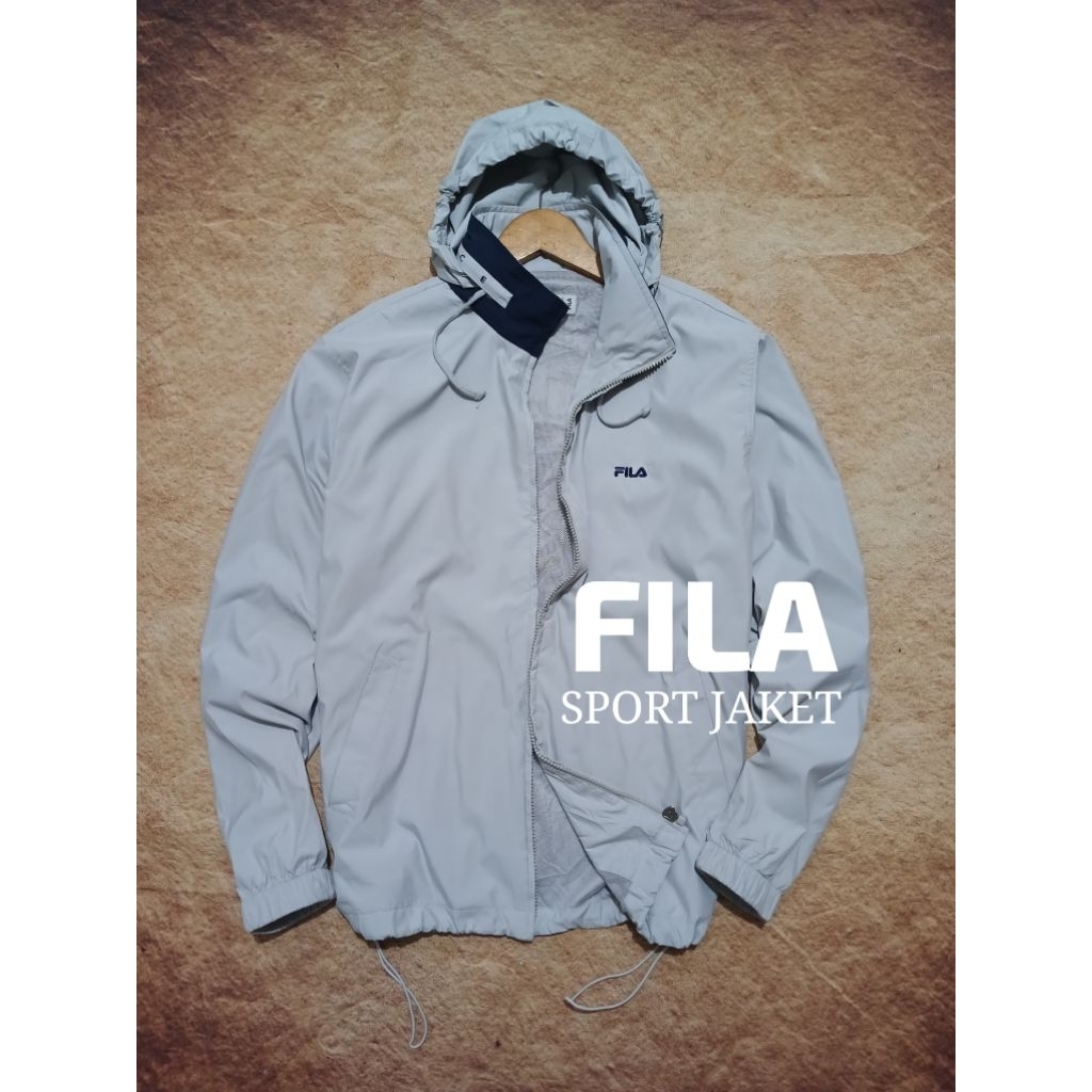 Jaket sport keren FILA ITALIA bekas pakai