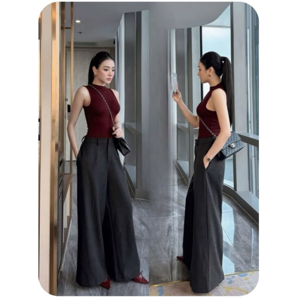 Baju Kaos Oblong Wanita Tanpa Lengan||Manset Oblong Lekbong