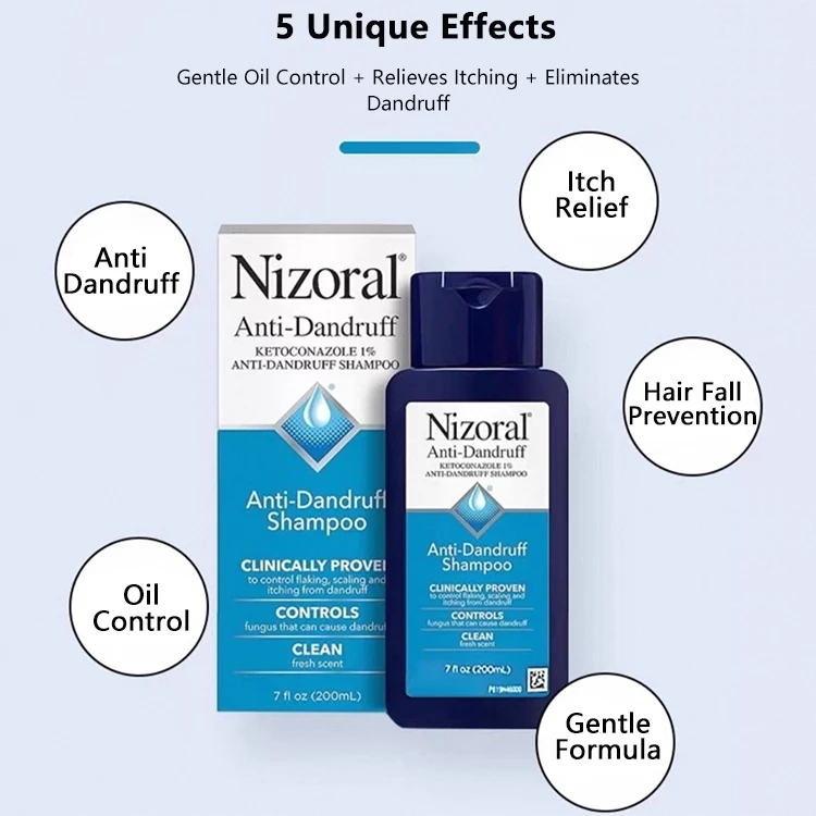NIZORAL Anti-Dandruff Shampoo 200ml /Conditioner Deep Moisturizing 278ml /Scalp Psoriasis Shampoo & 