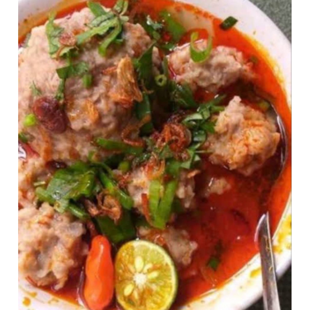 Bakso Ikan Malingping Kuah Merah - Segar dan Lezat, Tanpa Pengawet