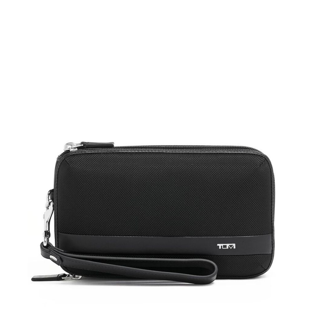 TUMI ALPHA Triple Zip Clutch