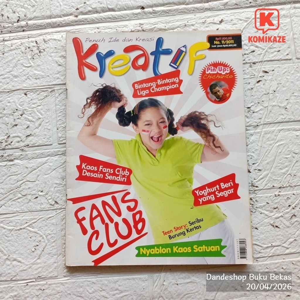 KREATIF - Majalah Anak (Bona) Bekas Preloved