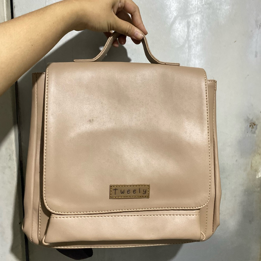 preloved tweely bag tas ransel mini