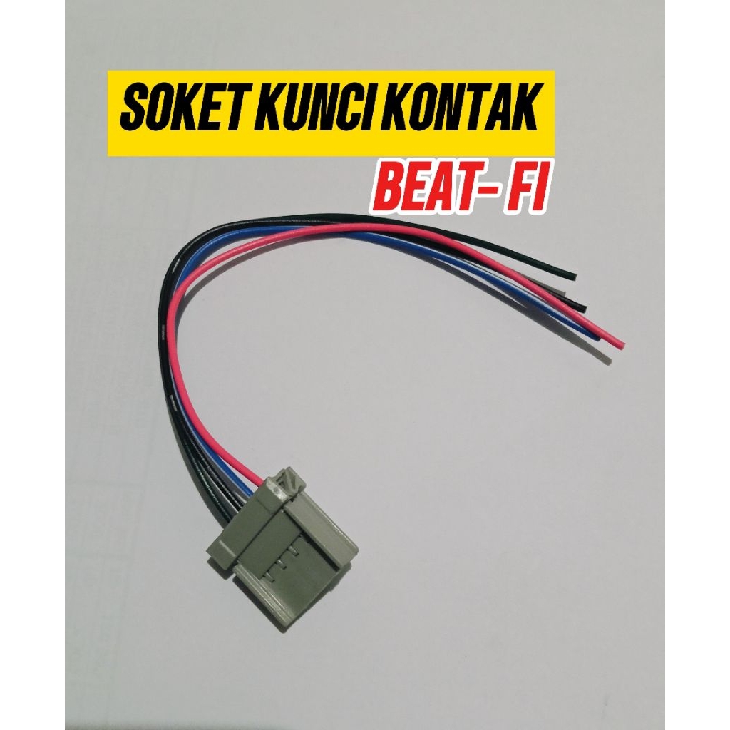 Soket Kunci Kontak Beat FI 4 Kabel