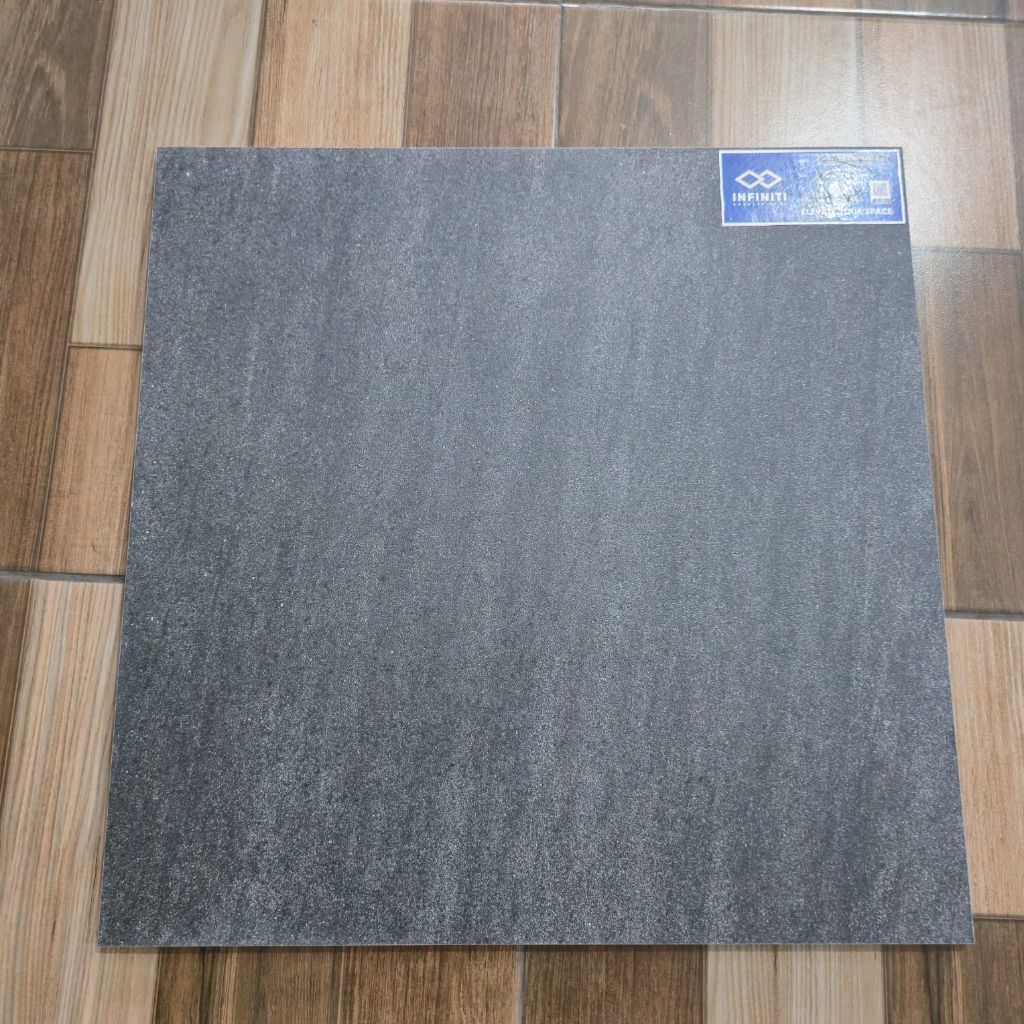 GRANITE LANTAI 60X60 SANDSTONE BLACK | MATTE