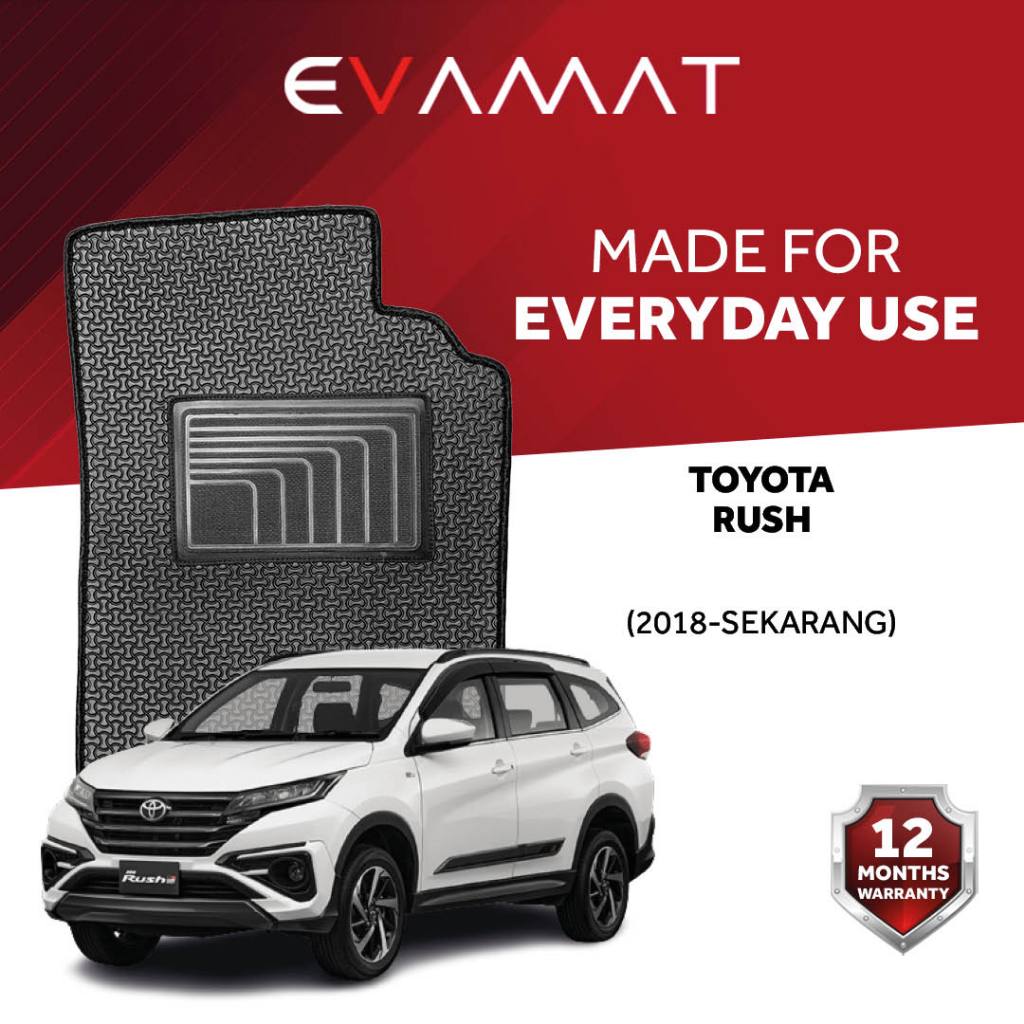 Karpet Mobil EvaMat Toyota Rush (2018-Sekarang)